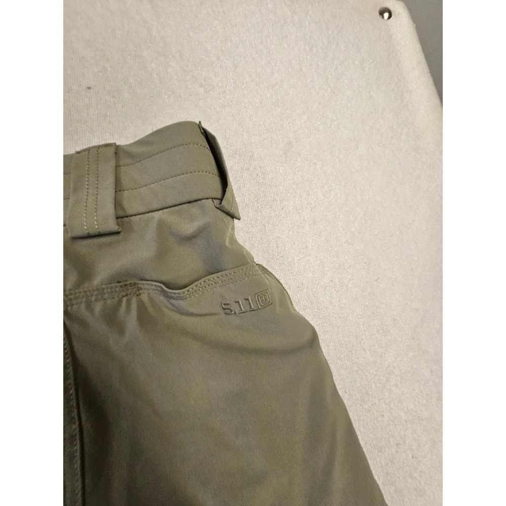 5.11 Tactical Women's Pants Size 12 Regular Olive Green Outdoor Cargo Utility - Picture 8 of 10